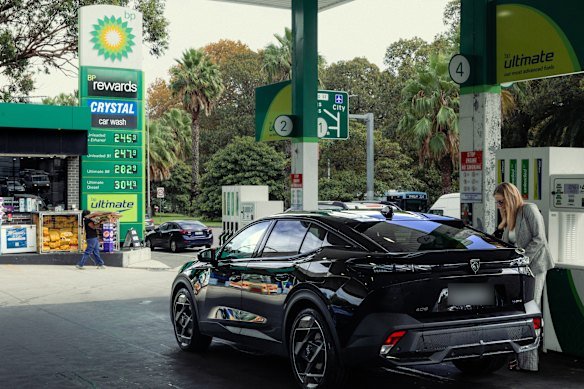 The war in the Middle East has seen prices break through the $3 barrier.