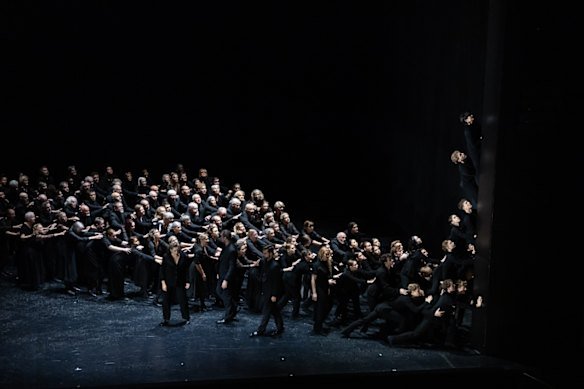 Brisbane Chorale and Canticum Chamber Choir perform as well as sing in the production. 