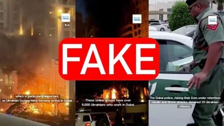Fake Euronews reports spread disinformation about Middle East war