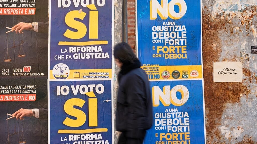 Italy votes on justice referendum, a key test for Meloni’s government Italy votes on justice referendum, a key test for Meloni’s government