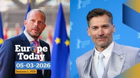 Belgian Defence Minister, actor Coster-Waldau speak to Euronews