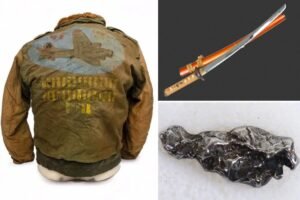 Samurai swords, a WWII jacket and meteorite among the craziest items left in unclaimed luggage in 2025 Samurai swords, a WWII jacket and meteorite among the craziest items left in unclaimed luggage in 2025