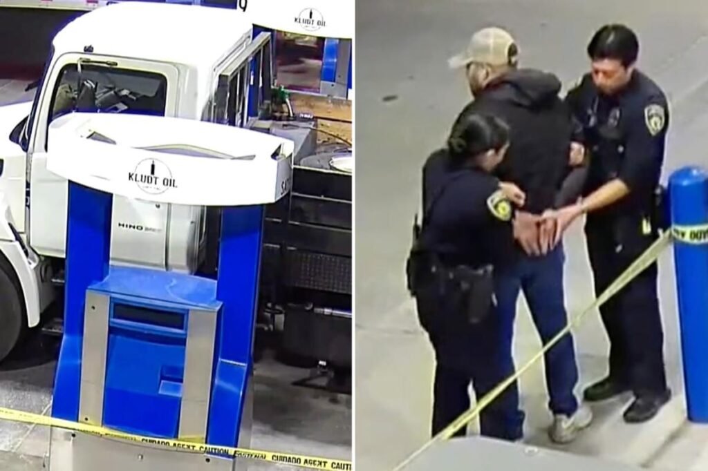 Insane way thief is busted stealing 500 gallons of diesel — as gas crisis spirals into crime