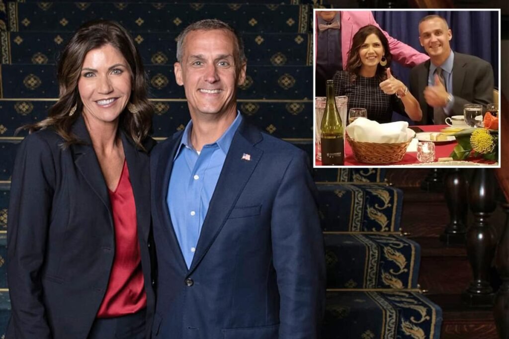 Kristi Noem, Corey Lewandowski mocked by pols on both sides of aisle at DC Gridiron dinner: ‘Safe word — pardon’ Kristi Noem, Corey Lewandowski mocked by pols on both sides of aisle at DC Gridiron dinner: ‘Safe word — pardon’