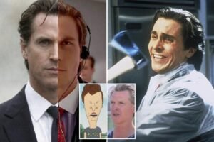 Gavin Newsom roasted for bizarrely comparing himself to psycho slasher movie character