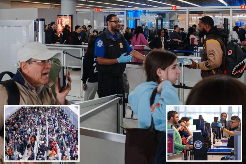 Airports in chaos as 460 unpaid TSA agents quit and call out sick amid DHS funding war Airports in chaos as 460 unpaid TSA agents quit and call out sick amid DHS funding war