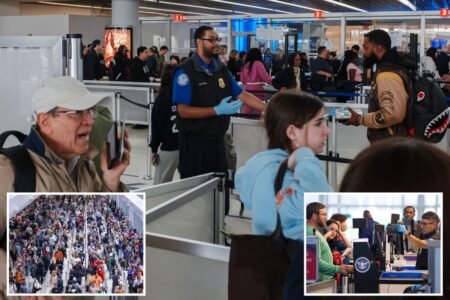Airports in chaos as 460 unpaid TSA agents quit and call out sick amid DHS funding war Airports in chaos as 460 unpaid TSA agents quit and call out sick amid DHS funding war