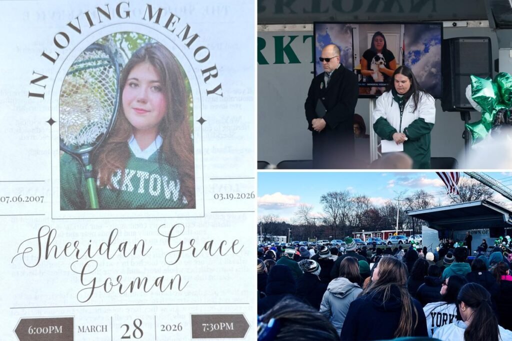 Hundreds pack NYC suburb to remember Loyola University student Sheridan Gorman: ‘She was our joy’ Hundreds pack NYC suburb to remember Loyola University student Sheridan Gorman: ‘She was our joy’