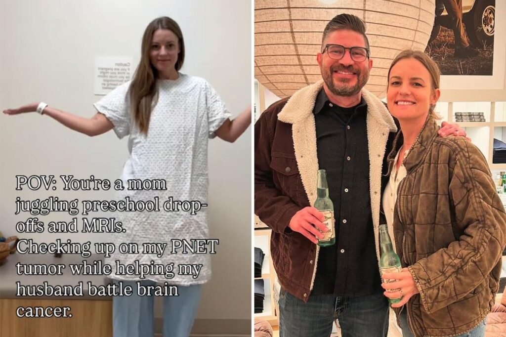 Heartbreak as husband battles terminal brain tumor while wife has second cancer fight