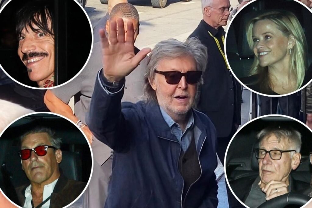Sir Paul McCartney rolls back the years with blockbuster LA concert — and all the A-listers rolled up Sir Paul McCartney rolls back the years with blockbuster LA concert — and all the A-listers rolled up
