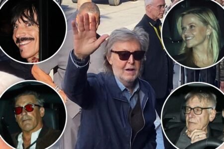Sir Paul McCartney rolls back the years with blockbuster LA concert — and all the A-listers rolled up