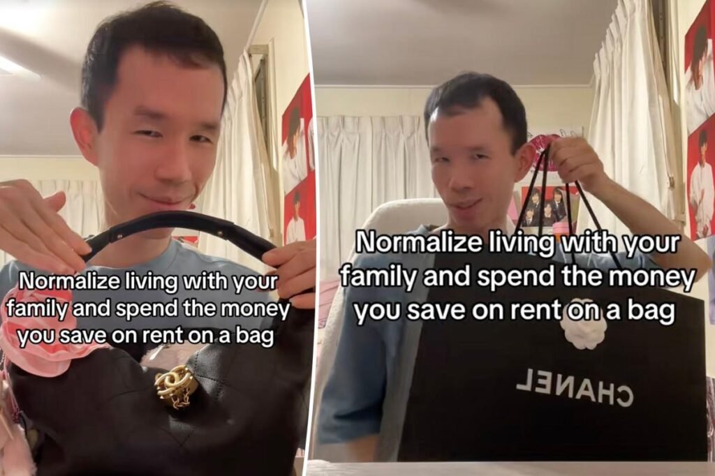 Adult children brag about living with parents — while spending money on travel and designer bags