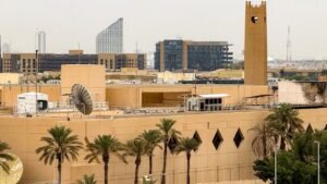 US Embassy struck by drones in Saudi Arabia as Americans instructed to shelter in place US Embassy struck by drones in Saudi Arabia as Americans instructed to shelter in place