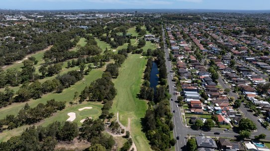 Carnarvon Golf Course in Lidcombe was earmarked for conversion into a cemetery.