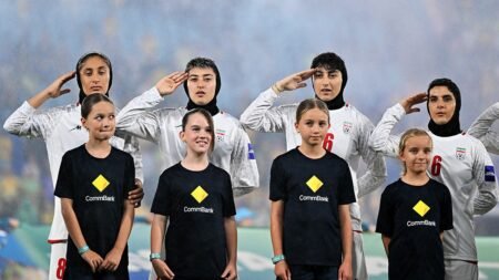 Iranian women’s soccer fans show support for Trump as team appears to pivot on national anthem stance