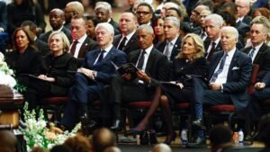 Obama, Biden, Clintons remember Jesse Jackson in Chicago memorial service