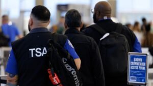 Airports set up donation drives for unpaid TSA officers during DHS funding crisis Airports set up donation drives for unpaid TSA officers during DHS funding crisis