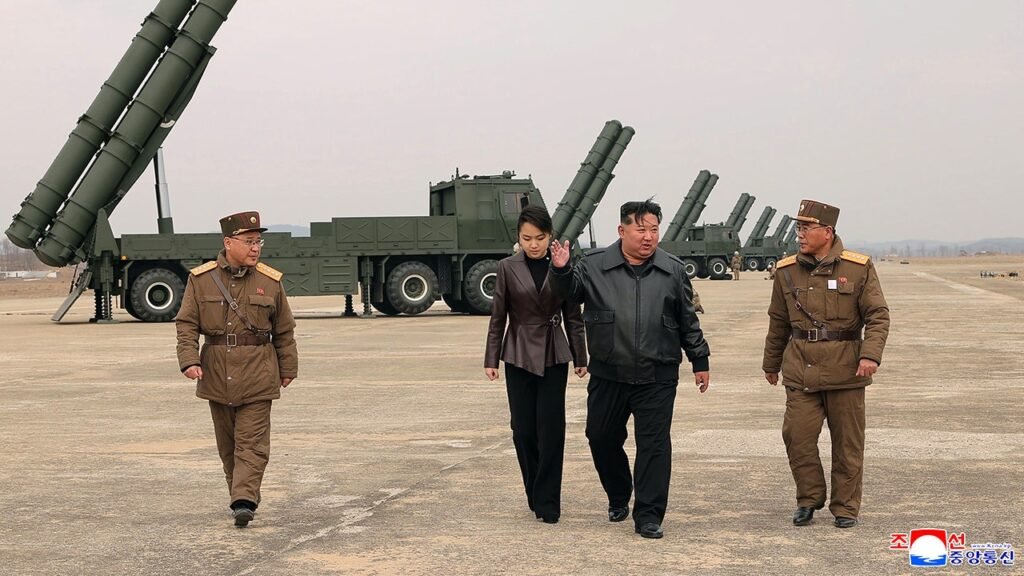 Kim Jong Un appears with teenage daughter at live-fire rocket test in North Korea Kim Jong Un appears with teenage daughter at live-fire rocket test in North Korea