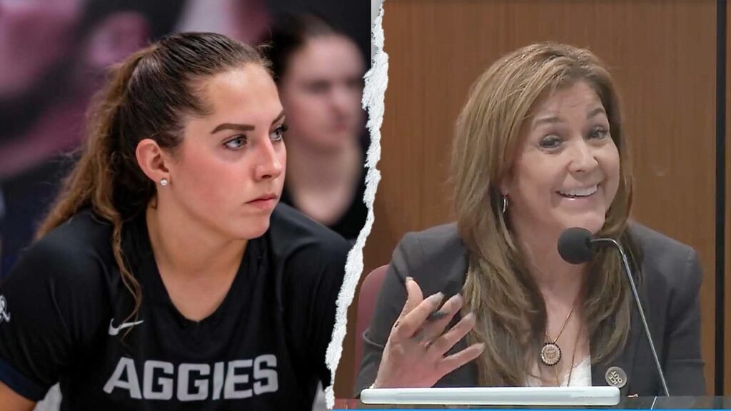 Former college volleyball star Kaylie Ray opens up on viral clash with Arizona Democrat senator Former college volleyball star Kaylie Ray opens up on viral clash with Arizona Democrat senator