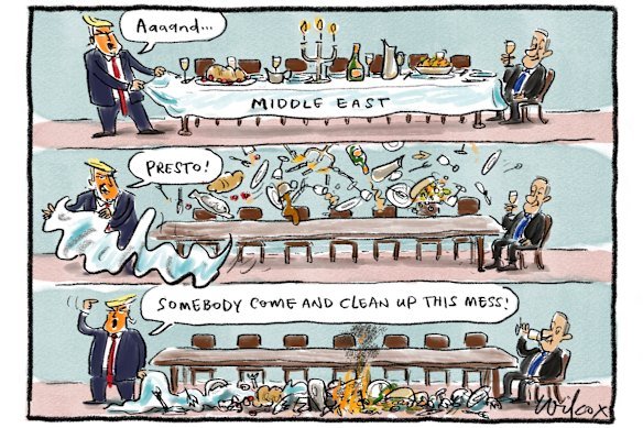 Trump trivialises war and makes a mockery of politics Trump trivialises war and makes a mockery of politics