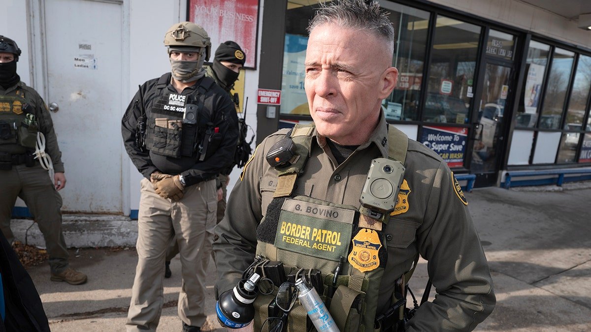 Gregory Bovino in tactical uniform