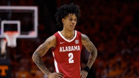 Alabama ‘preparing to play’ NCAA tournament without star guard Aden Holloway after felony drug arrest