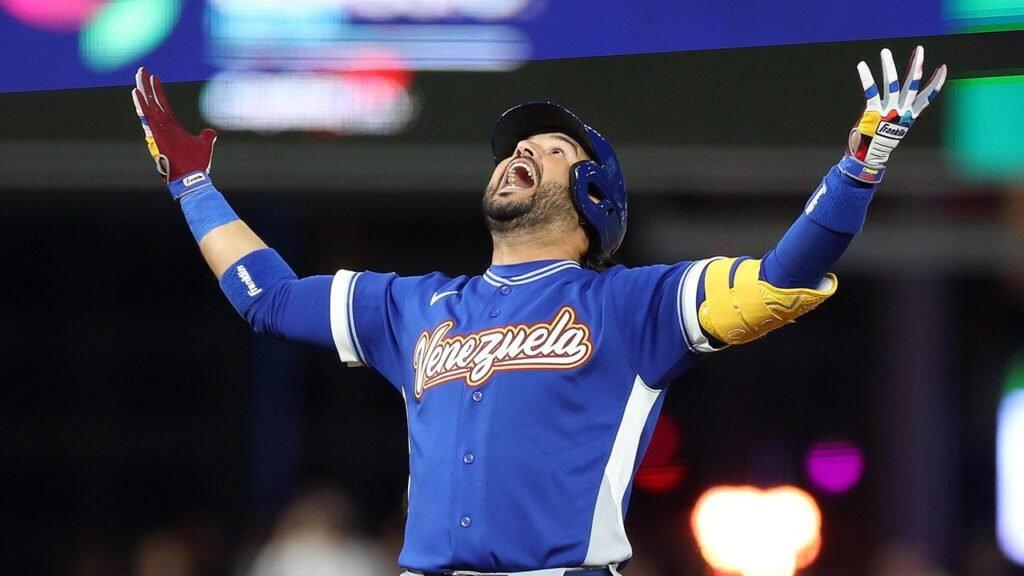 Venezuela hero Eugenio Suarez taps faith after shocking Team USA: ‘All the glory is for the Lord Jesus’ Venezuela hero Eugenio Suarez taps faith after shocking Team USA: ‘All the glory is for the Lord Jesus’