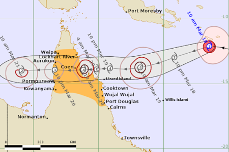 Category 5 storm could smash into Queensland coastline