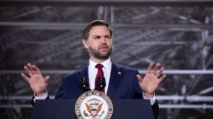 Vance labels surge in gas prices a ‘temporary blow,’ acknowledges people are ‘hurting’ during Iran war