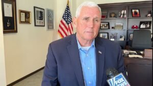 Pence: Democrats’ DHS funding fight ‘unconscionable’ as US faces threats ‘at home and abroad’ Pence: Democrats’ DHS funding fight ‘unconscionable’ as US faces threats ‘at home and abroad’