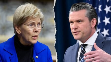 Warren warned Hegseth’s tattoo made him a potential ‘threat’ — now she backs candidate with Nazi-linked ink