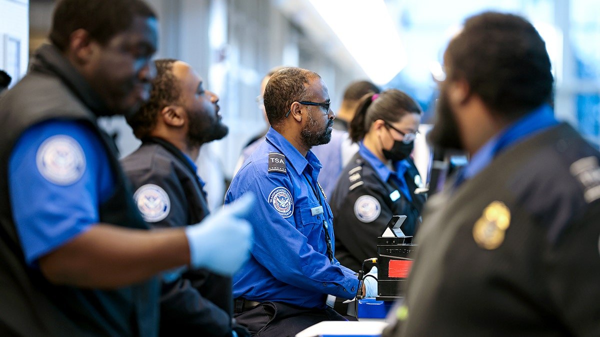 TSA agents at Airport