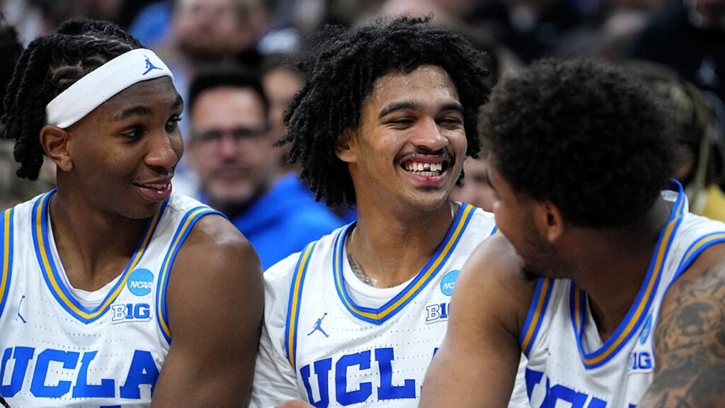 UCLA’s Skyy Clark loses front tooth in March Madness thriller to help Bruins seal first-round victory