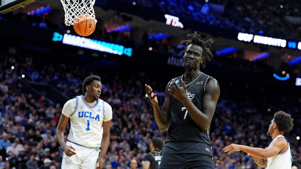 UCF center scores on own basket in crushing blunder during team’s first round loss to UCLA