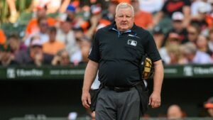 MLB umpire caught on hot mic begging pitch to ‘please be a strike’ after catcher issues ABS challenge MLB umpire caught on hot mic begging pitch to ‘please be a strike’ after catcher issues ABS challenge
