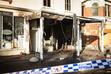 Williamstown ice-cream shop gutted by fire after second suspicious blaze