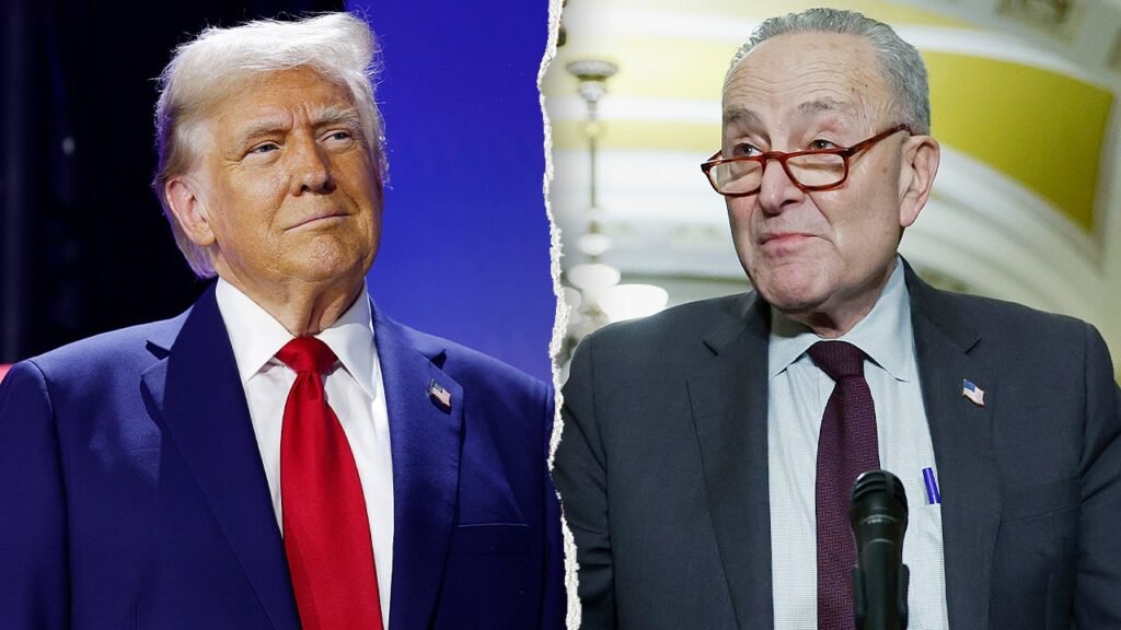 Trump mocks ‘discombobulated’ Schumer over Democrats’ near gaffe on funding ICE Trump mocks ‘discombobulated’ Schumer over Democrats’ near gaffe on funding ICE