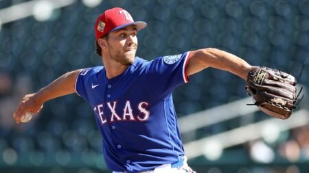 Rangers pitcher learns he made opening day roster during game