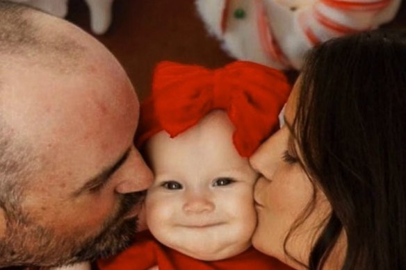 The bodies of Paterson and her daughter April were found inside the family home.