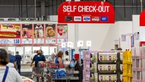 Costco says your next checkout could take under 10 seconds thanks to new automated pay stations Costco says your next checkout could take under 10 seconds thanks to new automated pay stations