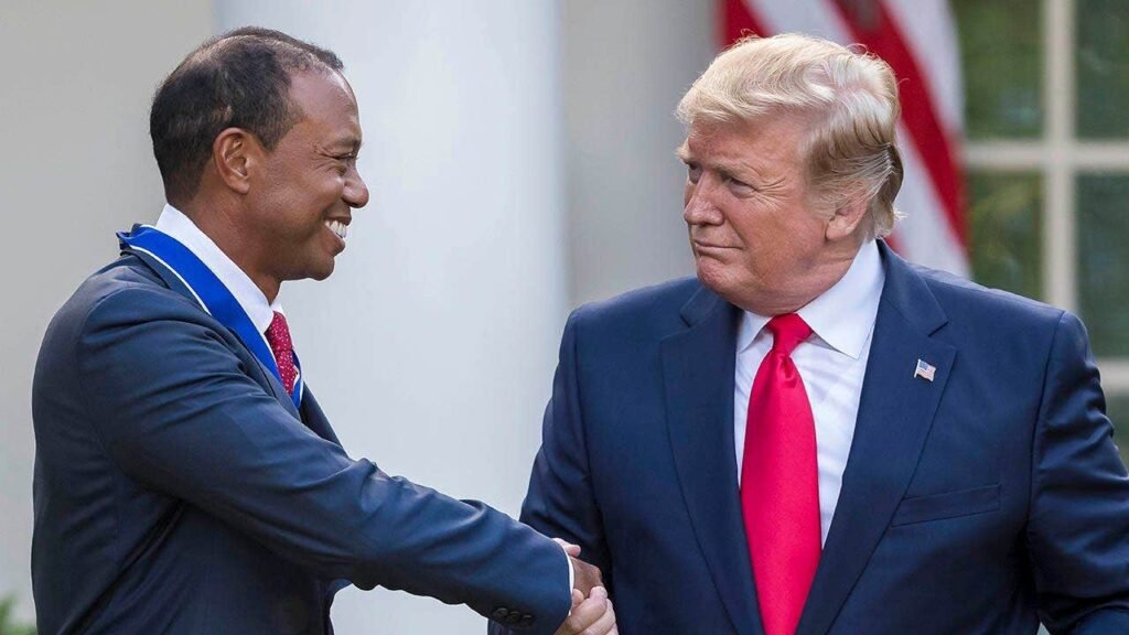 Trump reacts to Tiger Woods’ rollover crash as golfer faces DUI charge: ‘Very close friend of mine’