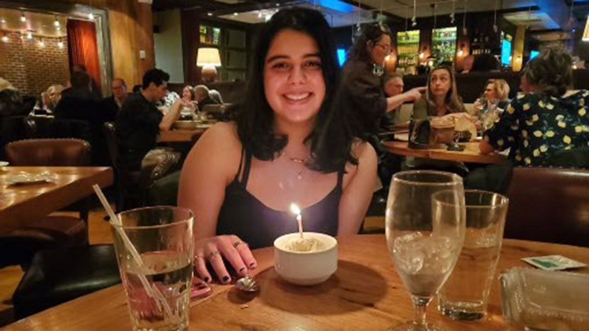 An undated family photo of Katie Abraham