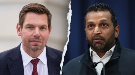 Swalwell threatens FBI with legal action as Patel reportedly weighs ‘Fang Fang’ files release