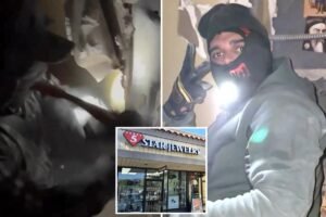 Outrage as Chilean burglary gang films themselves stealing M from jewelry store
