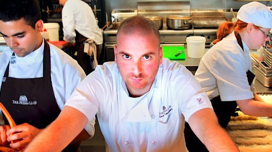 George Calombaris at The Press Club in 2009