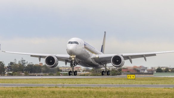 Singapore Airlines will fly its Airbus A350-900 aircraft to and from Western Sydney Airport.