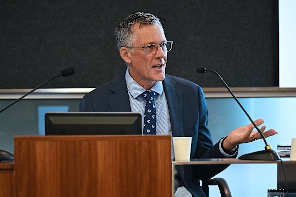 Cross River Rail Delivery Authority chief executive Graeme Newton gave during his day and a half in the Queensland CFMEU inquiry witness box this week.