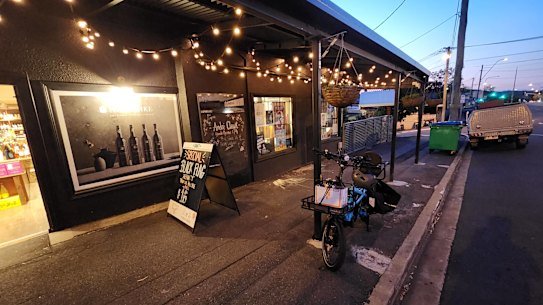 Shopping with a cargo bike in Brisbane. 