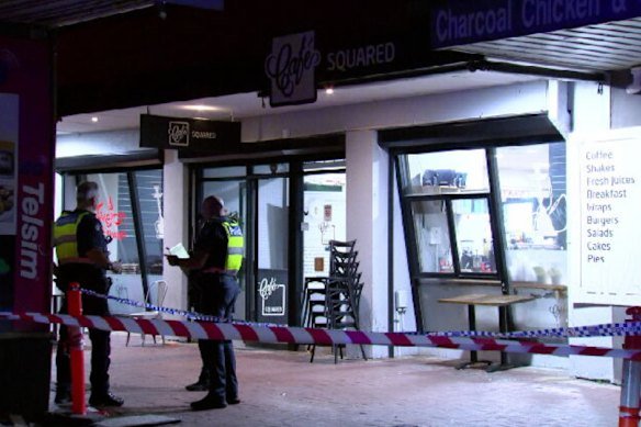 Emergency services were called to Altona North overnight after a drive-by shooting.