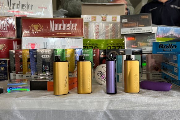 Illegal vapes are ubiquitous despite new laws.